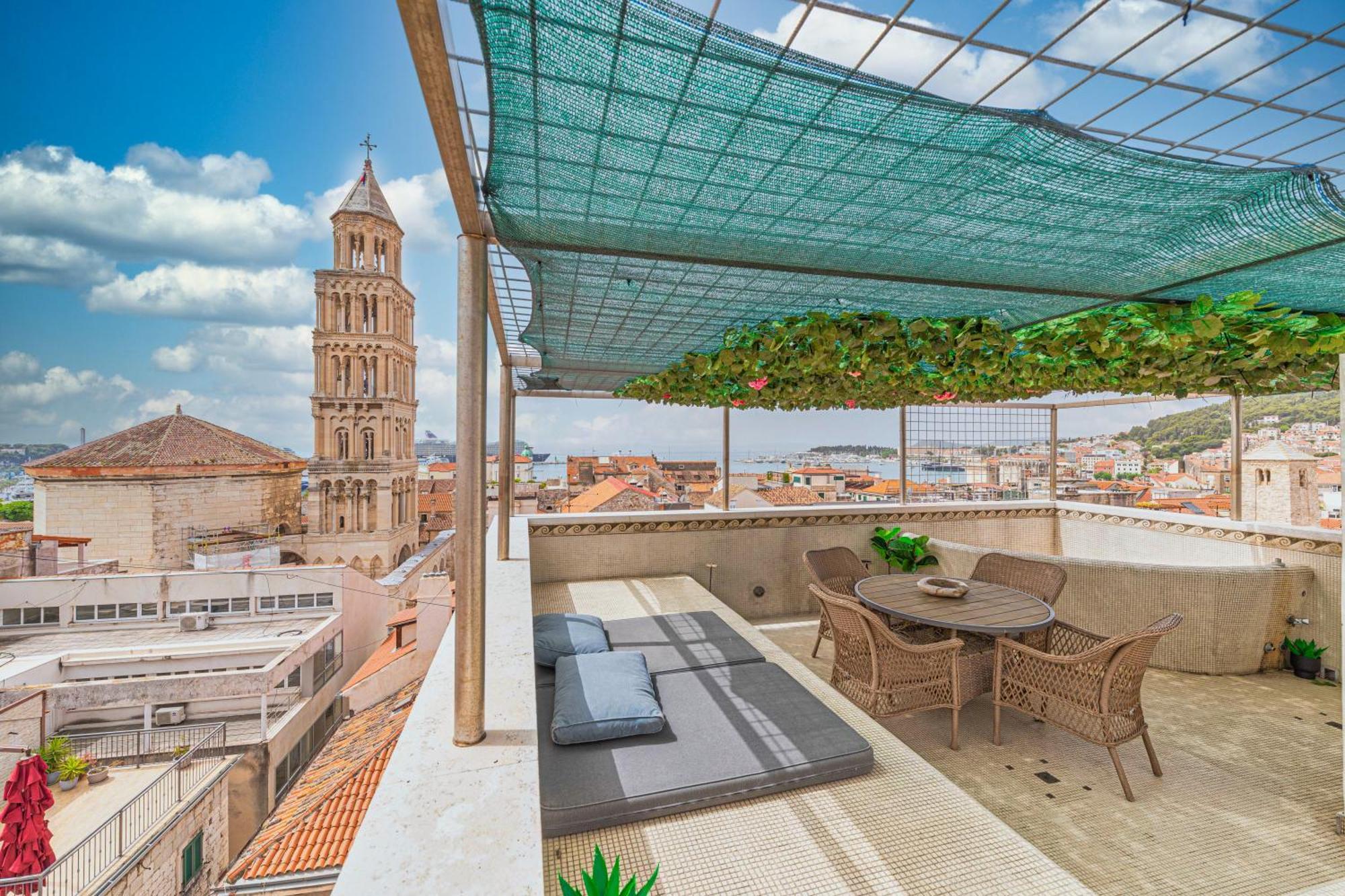 Augubio Penthouse Apartamento Split Exterior foto