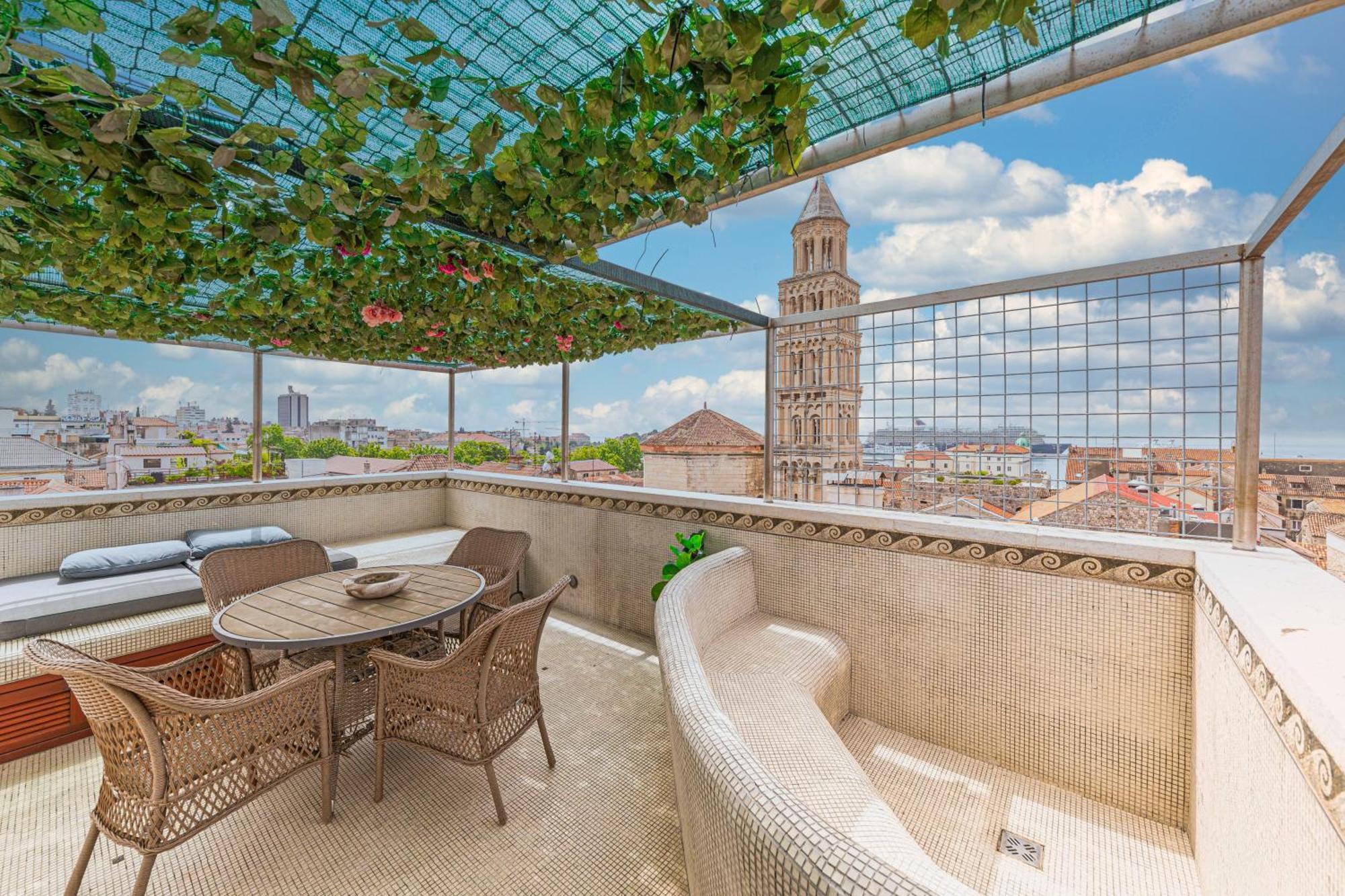 Augubio Penthouse Apartamento Split Exterior foto